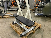 Gym80 adjustable bench barbell rek krachtstation - afbeelding 3 van  3