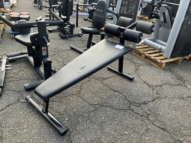 Gym80 bench abdominal krachtstation - afbeelding 1 van  3