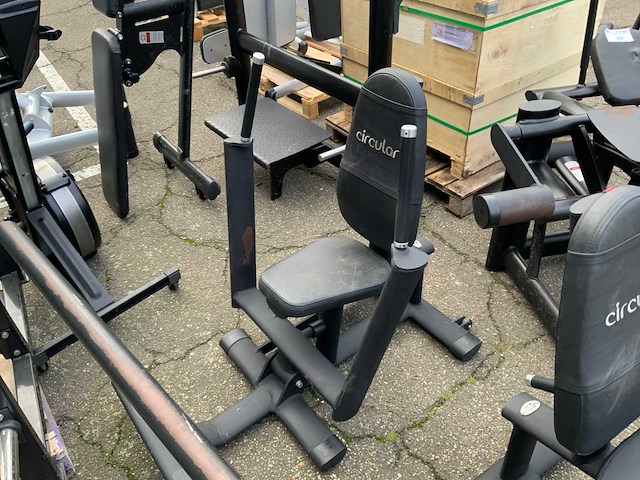 Gym80 circulair machine set 7 circuit krachtstation - afbeelding 10 van  21