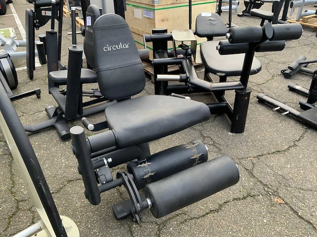Gym80 circulair machine set 7 circuit krachtstation - afbeelding 16 van  21