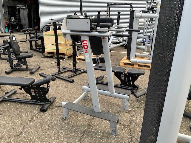 Gym80 legraise/dip machine krachtstation - afbeelding 2 van  5