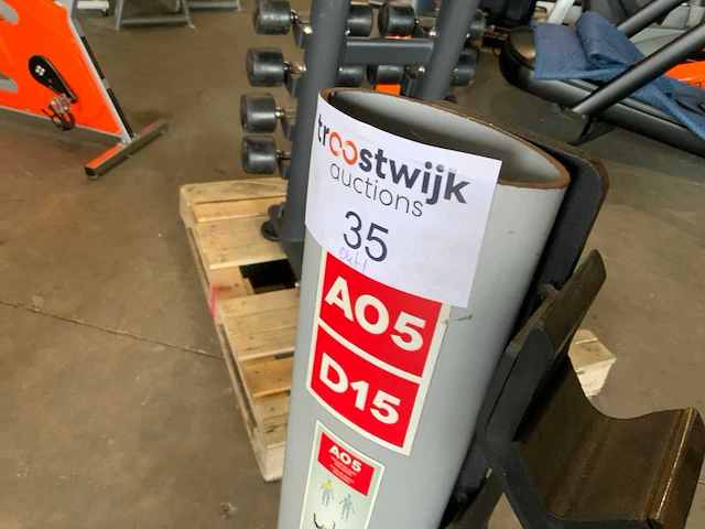 Gym80 olympische flat bench press krachtstation - afbeelding 3 van  5