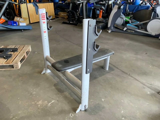 Gym80 olympische flat bench press krachtstation - afbeelding 4 van  5