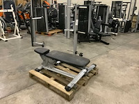 Gym80 signum 1x adjustable bench 1x schijven rek krachtstation - afbeelding 1 van  5