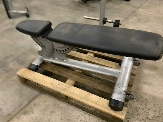 Gym80 signum 1x adjustable bench 1x schijven rek krachtstation - afbeelding 2 van  5
