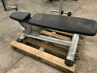 Gym80 signum 1x adjustable bench 1x schijven rek krachtstation - afbeelding 2 van  5