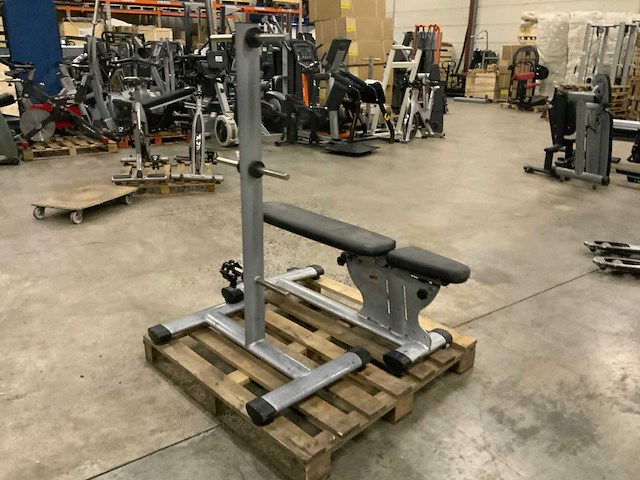 Gym80 signum 1x adjustable bench 1x schijven rek krachtstation - afbeelding 5 van  5
