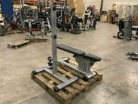 Gym80 signum 1x adjustable bench 1x schijven rek krachtstation - afbeelding 5 van  5