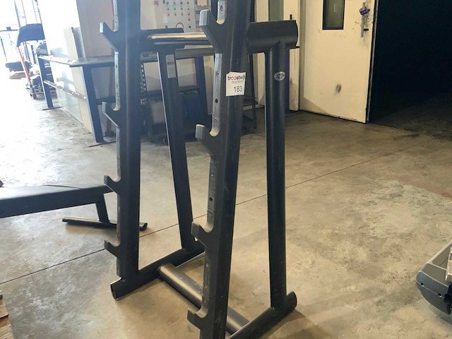 Gym80 signum barbell rek krachtstation - afbeelding 2 van  3