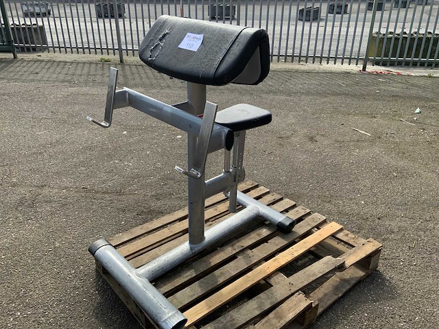 Gym80 signum bicep bench krachtstation - afbeelding 2 van  3