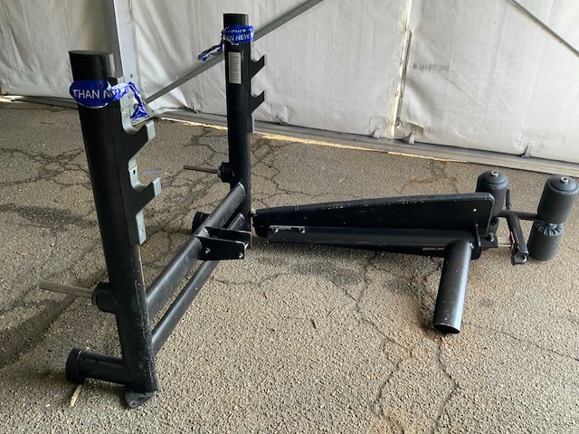 Gym80 signum olympisch decline benchpress krachtstation - afbeelding 3 van  4