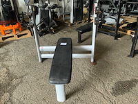 Gym80 signum olympisch flat benchpress krachtstation - afbeelding 2 van  5