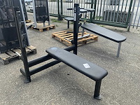 Gym80 signum olympische flat bench krachtstation - afbeelding 2 van  3