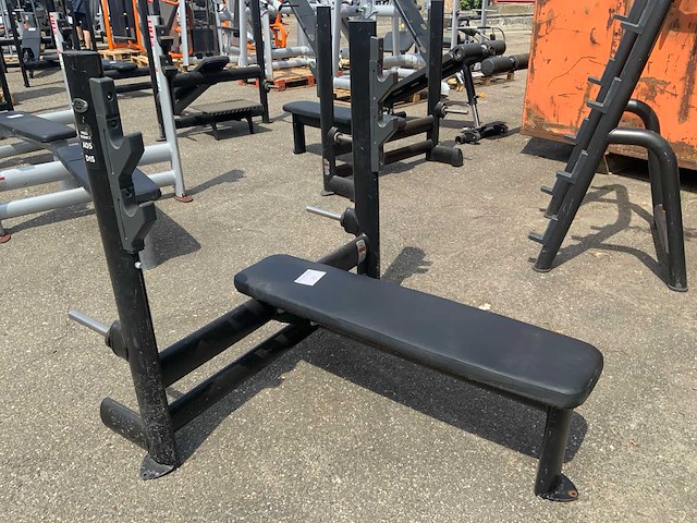 Gym80 signum olympische flat bench krachtstation - afbeelding 1 van  3