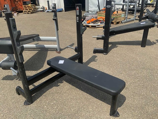 Gym80 signum olympische flat bench krachtstation - afbeelding 1 van  2