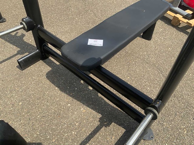 Gym80 signum olympische flat bench krachtstation - afbeelding 2 van  2