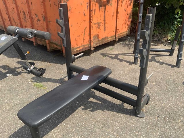 Gym80 signum olympische flat bench krachtstation - afbeelding 1 van  3