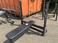 Gym80 signum olympische flat bench krachtstation - afbeelding 1 van  3