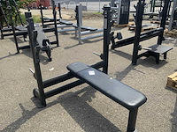 Gym80 signum olympische flat bench krachtstation - afbeelding 1 van  3