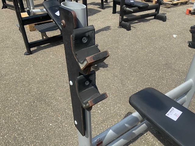 Gym80 signum olympische flat bench krachtstation - afbeelding 2 van  4