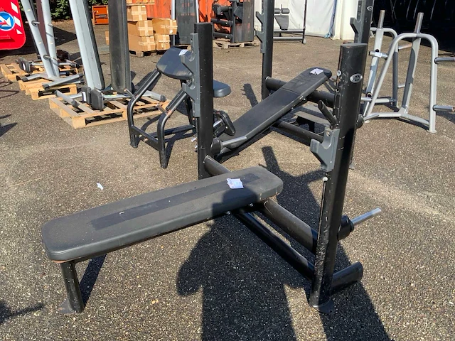 Gym80 signum olympische flatbench press krachtstation - afbeelding 1 van  3