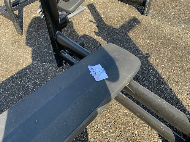 Gym80 signum olympische flatbench press krachtstation - afbeelding 2 van  3