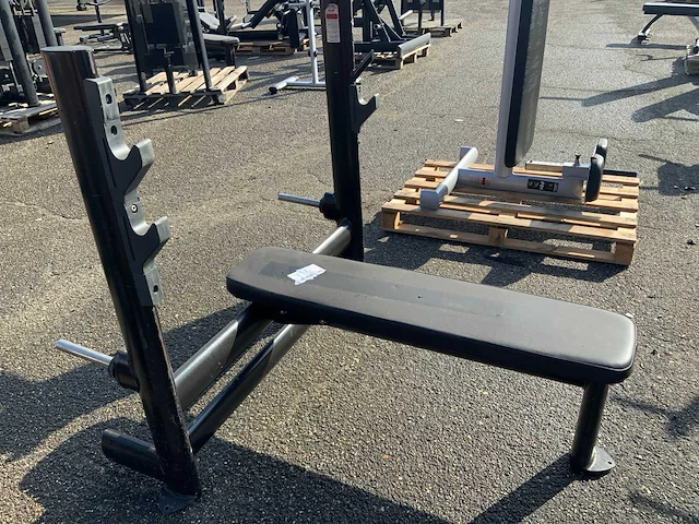 Gym80 signum olympische flatbench press krachtstation - afbeelding 3 van  3