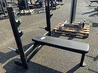 Gym80 signum olympische flatbench press krachtstation - afbeelding 3 van  3