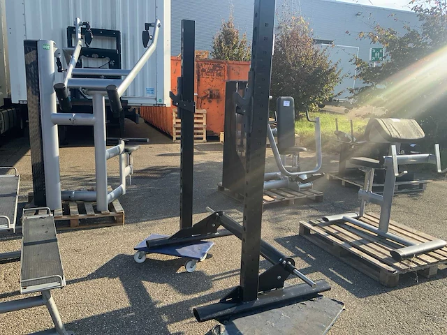 Gym80 signum squat rek krachtstation - afbeelding 3 van  4