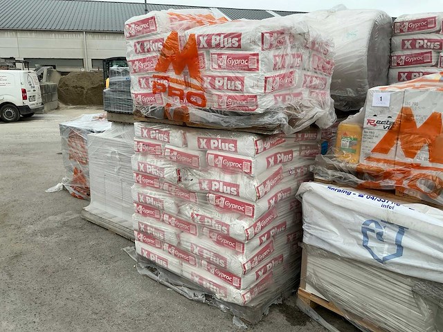 Gyproc x-plus 25kg pleisterspecie (156x) - afbeelding 1 van  6