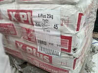 Gyproc x-plus 25kg pleisterspecie (156x) - afbeelding 3 van  6