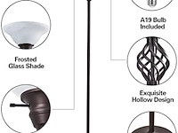 Gyrovu victoriaanse vloerlamp - afbeelding 3 van  4