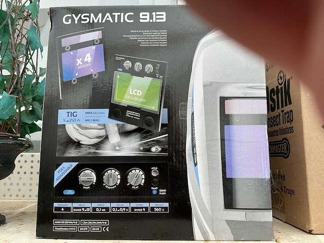 Gysmatic 9.13 automatische laskap - afbeelding 2 van  2