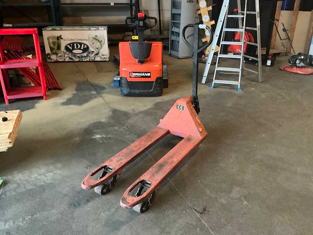 H-lift hand hydraulische palletwagen - afbeelding 1 van  4