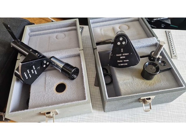 Haag-streit - instruments d'opticien - afbeelding 2 van  2