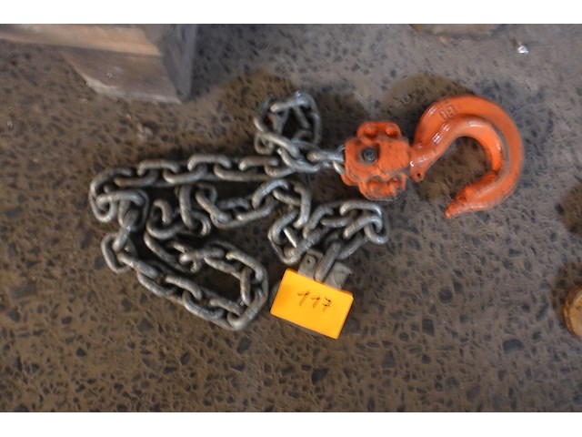 Haak met ketting - afbeelding 1 van  1