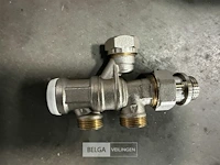 Haaks 2-pijps onderblok radiator (4 st/doos) - afbeelding 2 van  3