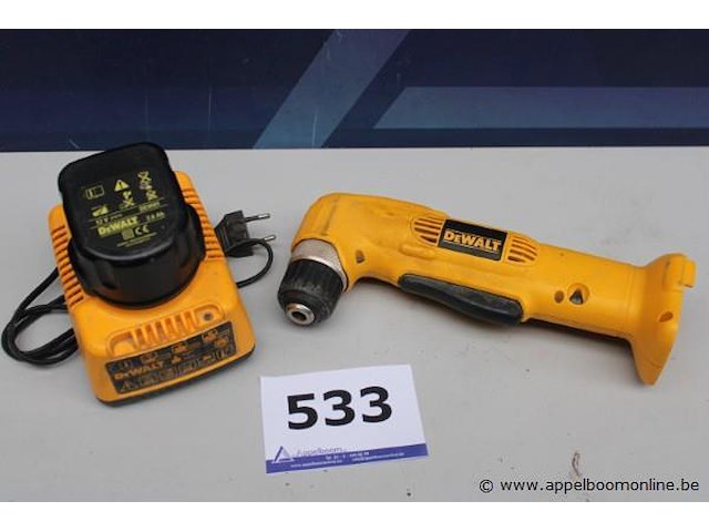 Haaksboormachine dewalt dw965, werking niet gekend - afbeelding 1 van  3