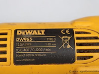 Haaksboormachine dewalt dw965, werking niet gekend - afbeelding 3 van  3