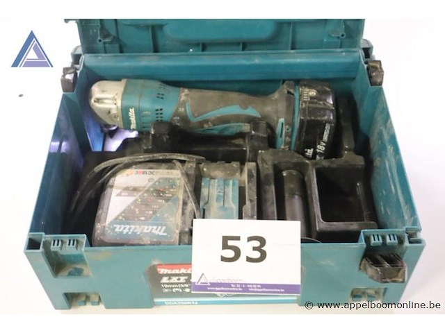 Haakse boormachine - makita - dda350 oplader - makita - dc10wa - afbeelding 1 van  3