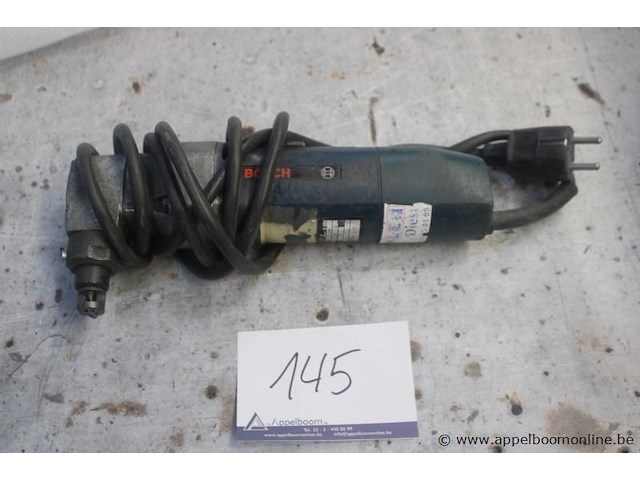 Haakse boormachine bosch 0 601 529 003, 0,23 kw, 220 v, werking niet gekend - afbeelding 1 van  2