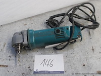 Haakse boormachine makita ca3000, 0,33 kw, 220 v, boor, werking niet gekend - afbeelding 1 van  2