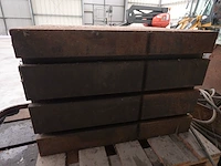 Haakse metalen werktafel - afbeelding 3 van  4