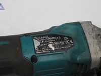 Haakse slijper - accu - makita - 18v 5.0ah - afbeelding 2 van  3