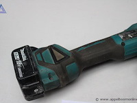 Haakse slijper - accu - makita - 18v 5.0ah - afbeelding 3 van  3