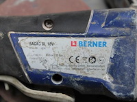 Haakse slijper - berner - bacag bl 18v toebehoren - slijpschijven, koffer - afbeelding 2 van  2