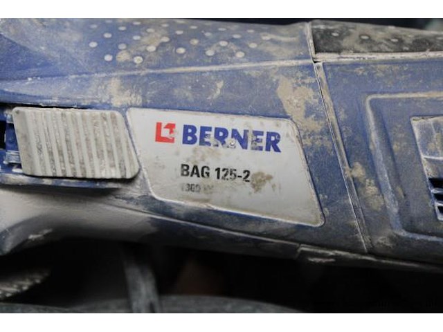 Haakse slijper - berner - bag 125-2 toebehoren - koffer - afbeelding 2 van  2