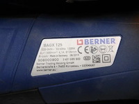 Haakse slijper - berner - bagx 125 - afbeelding 2 van  2