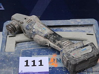 Haakse slijper - bosch - gws 18v-10 toebehoren - koffer - afbeelding 2 van  3