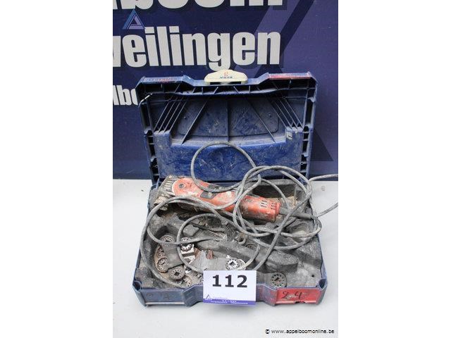 Haakse slijper - fein - fws 14-125 toebehoren - slijpschijven, koffer - afbeelding 1 van  2